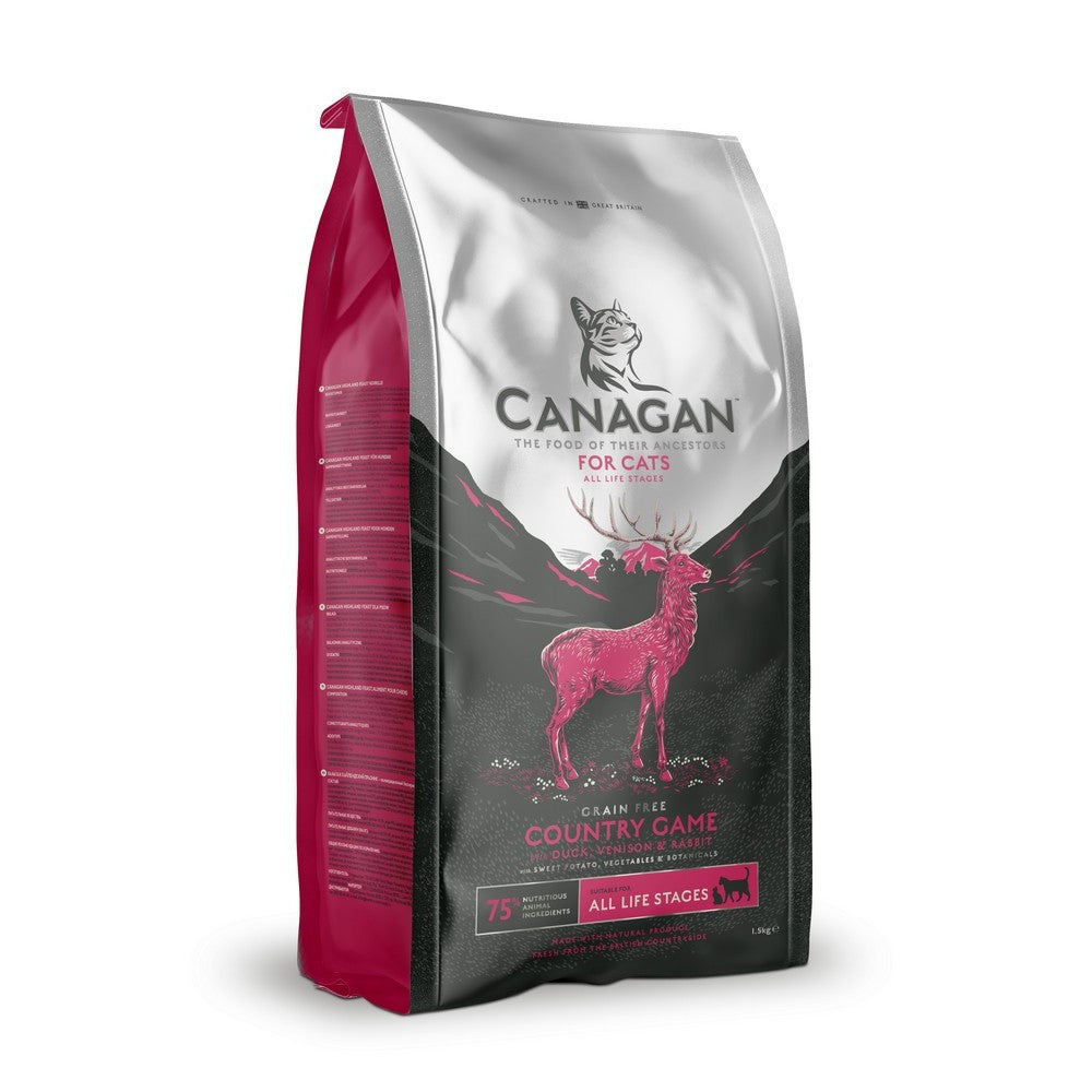 Canagan Country Game Dry Cat Food - 4kg