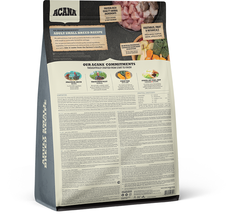 Acana Heritage Grain Free Adult Small Breed Dry Dog Food - 2kg