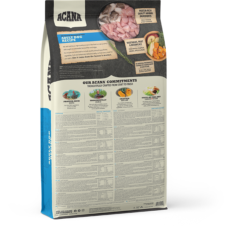 ACANA Heritage Grain Free Adult Dry Dog Food - 11.4kg
