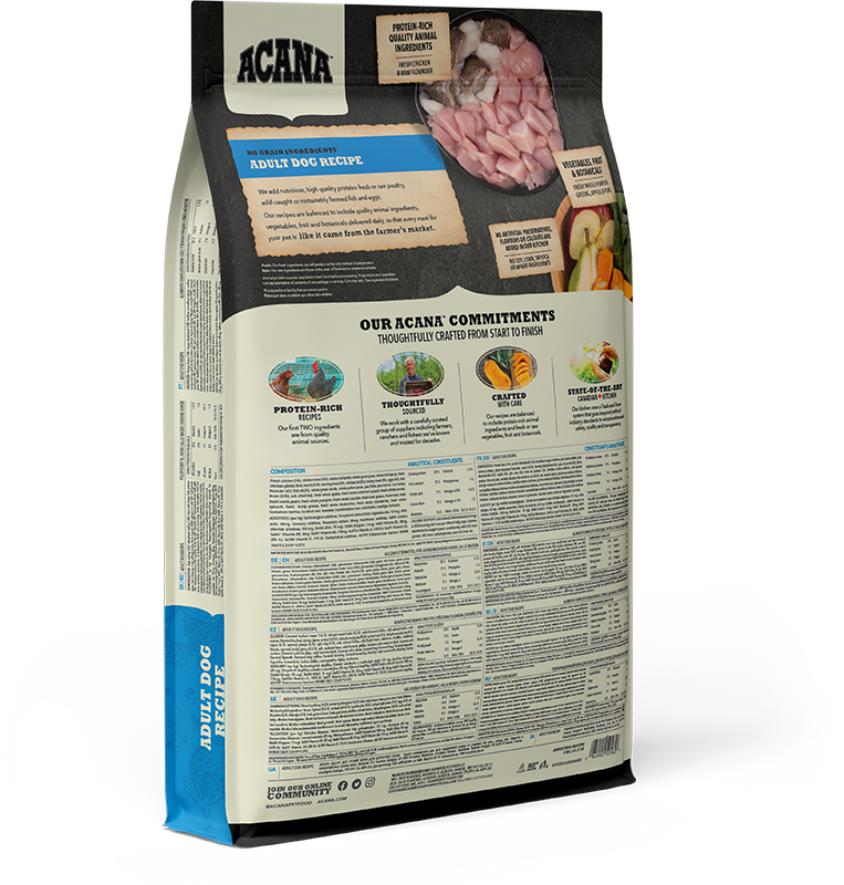 Acana Heritage Grain Free Adult Dry Dog Food - 6kg