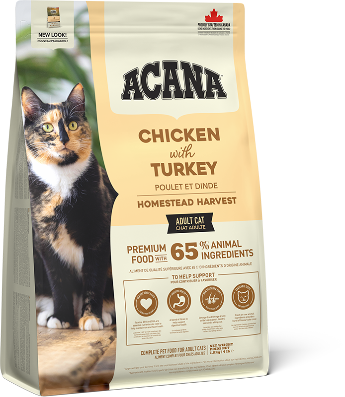 Acana Homestead Harvest Adult Dry Cat Food - 1.8kg