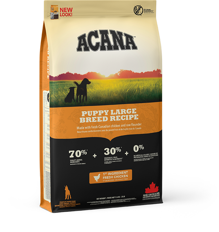 Acana Heritage Large Breed Grain Free Dry Puppy Food - 11.4kg