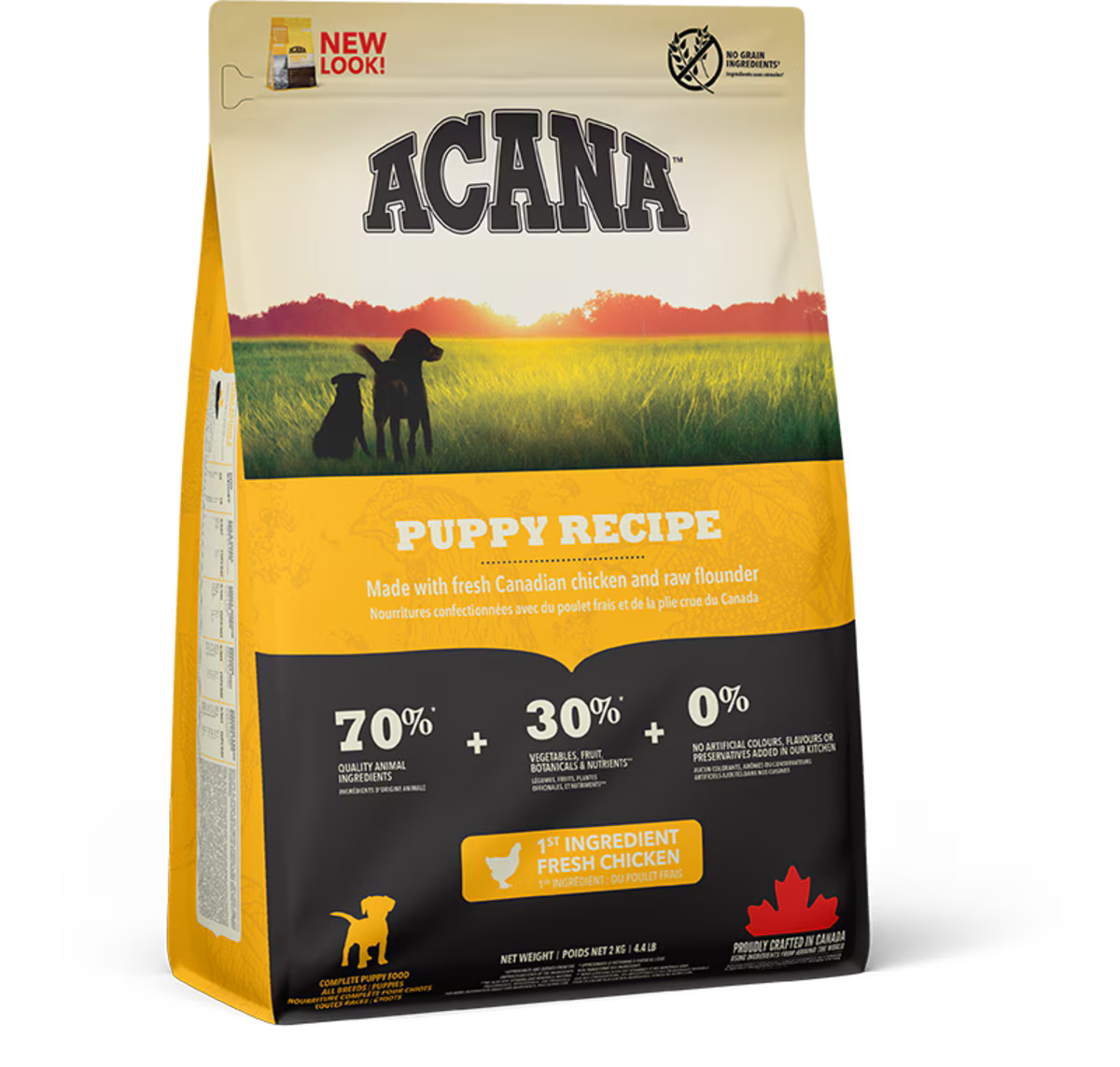 Acana Heritage Puppy & Junior Grain Free Dry Dog Food - 2kg