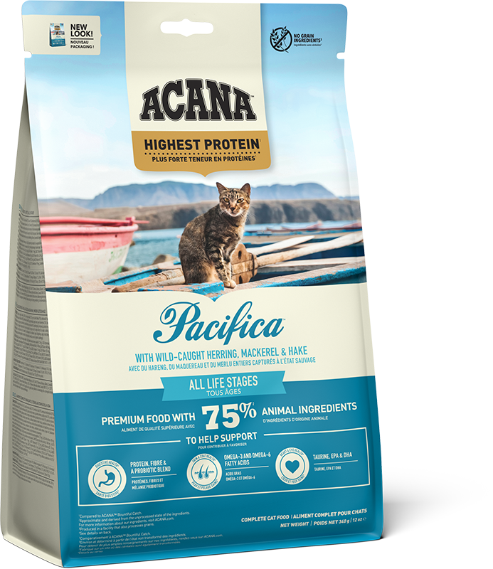 Acana Pacifica Grain Free Dry Cat Food - 340g