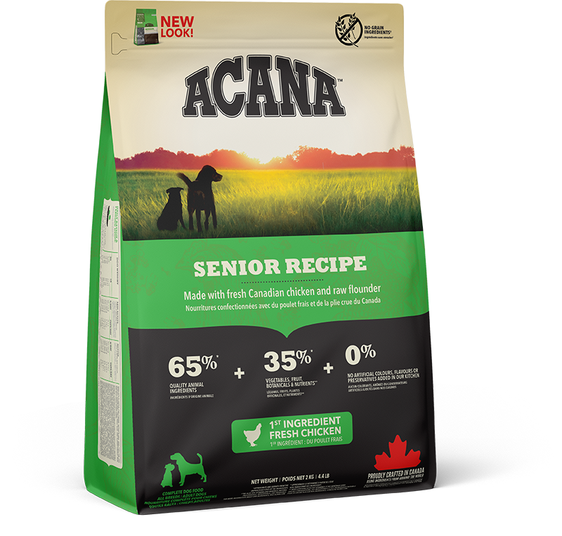 Acana Heritage Grain Free Senior All Breed Dry Dog Food - 2kg
