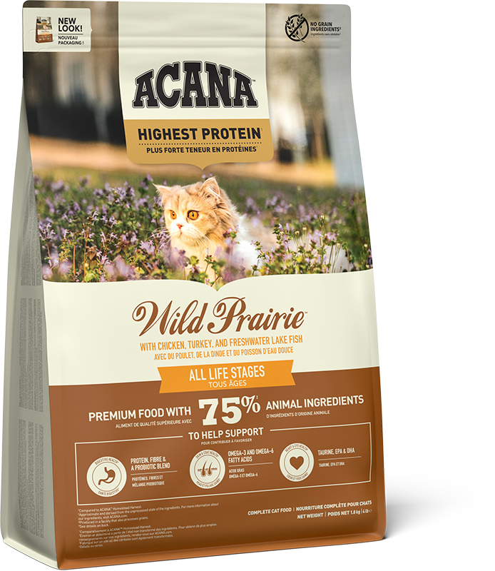 Acana Wild Prairie Grain Free Adult Dry Cat Food - 1.8kg