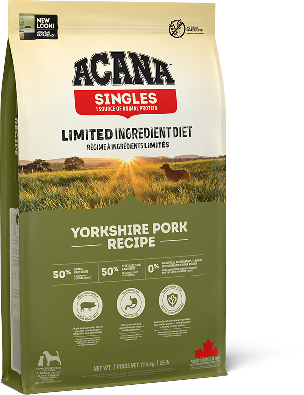 Acana Yorkshire Pork Grain Free Adult Dry Dog Food - 11.4kg