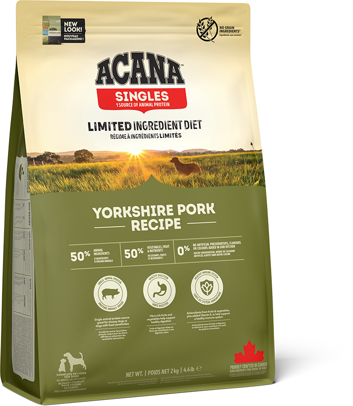 Acana Yorkshire Pork Grain Free Adult Dry Dog Food - 2kg