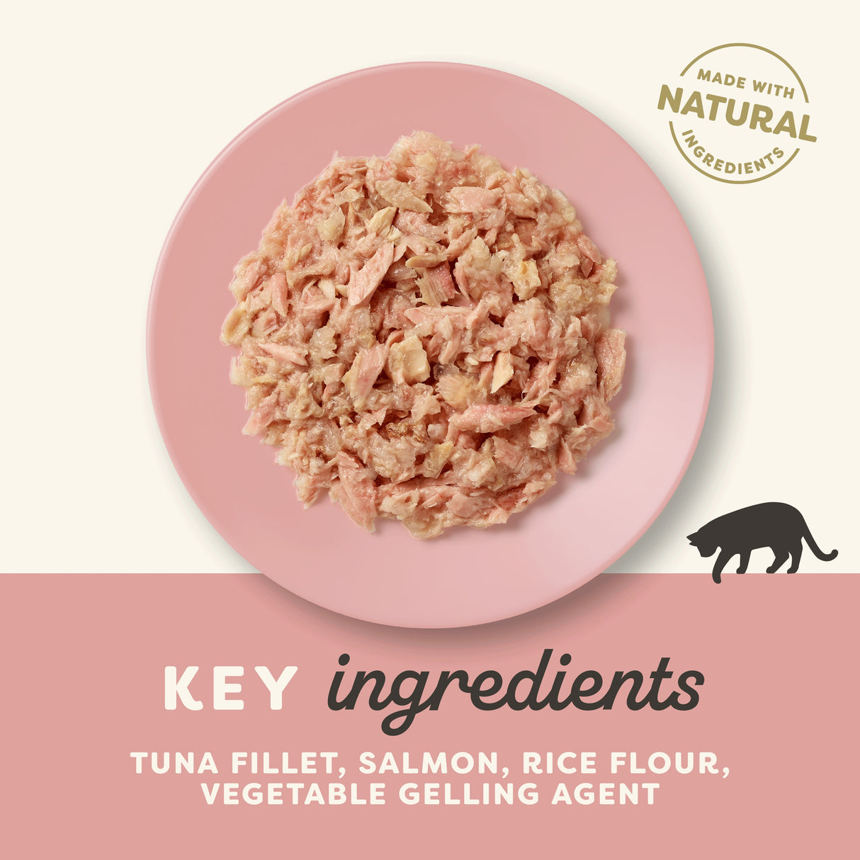 Applaws Tuna Fillet with Salmon in Jelly Adult Wet Cat Food Pouches - 16x70g