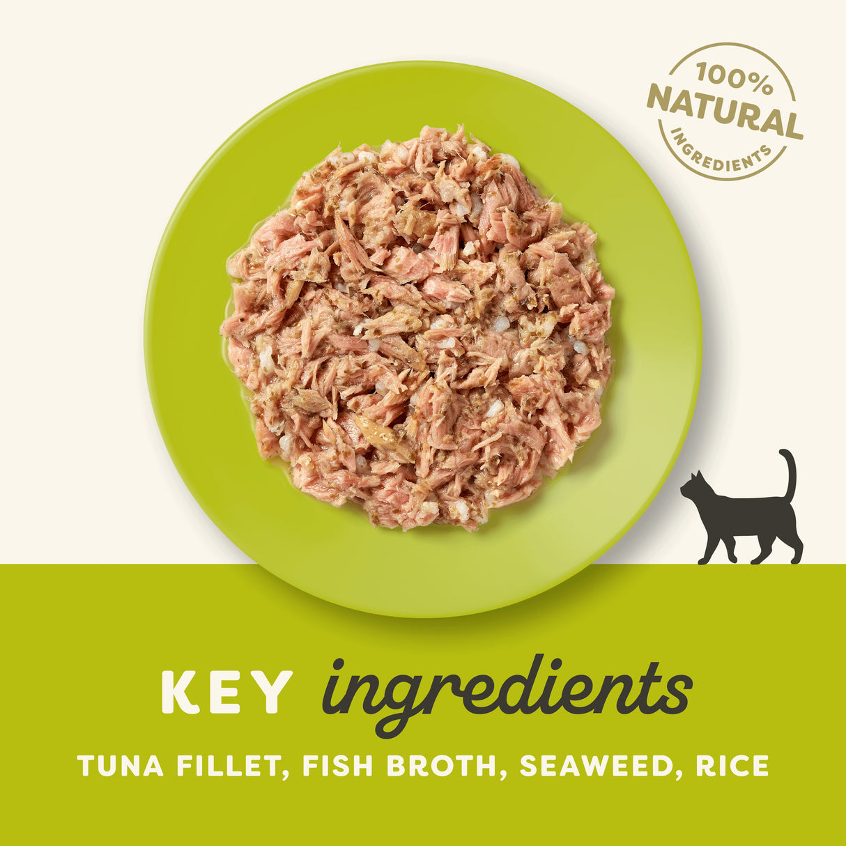 Applaws Tuna Fillet with Seaweed in Broth Adult Wet Cat Food Tins - 24x156g
