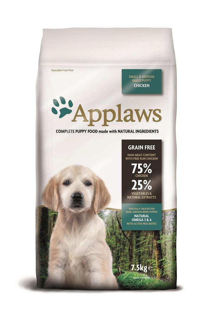 Applaws Chicken Small & Medium Breed Puppy Dry Dog Food - 7.5kg