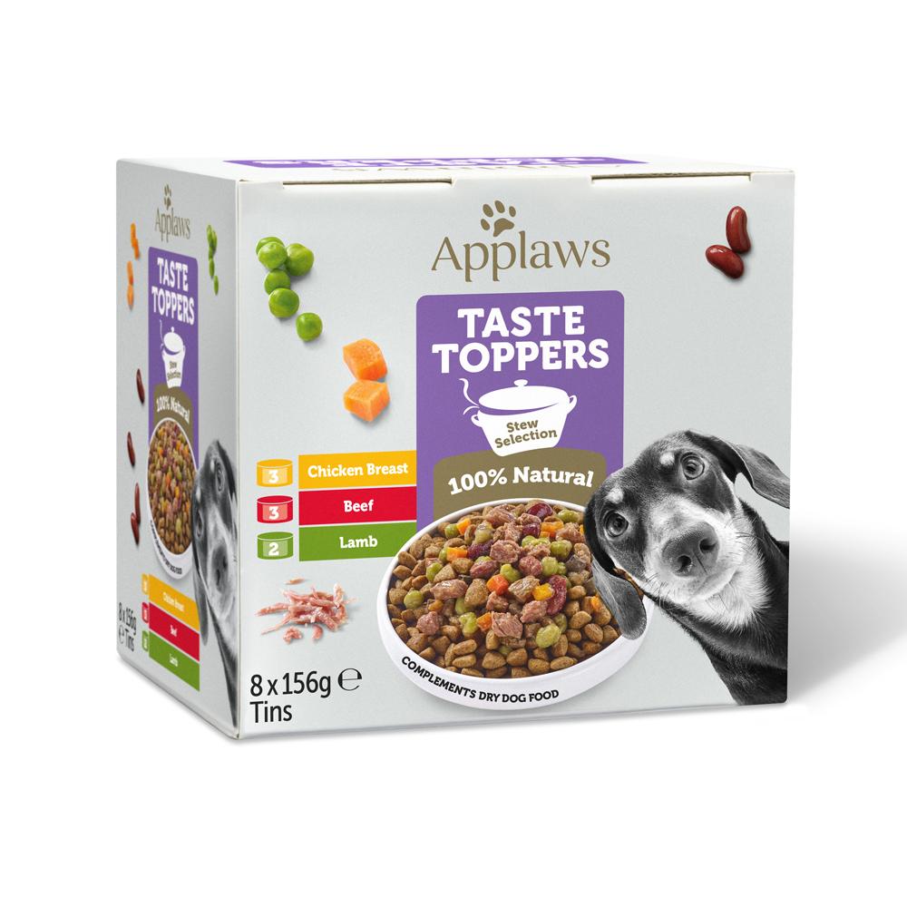 Applaws Selection in Stew Adult Wet Dog Food Tins - 8 x 156g