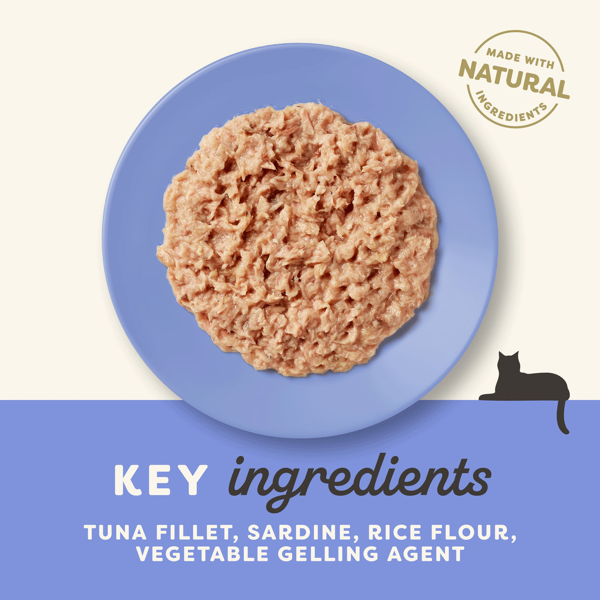Applaws Tuna with Sardine in Jelly Senior Wet Cat Food Tins - 24 x 70g