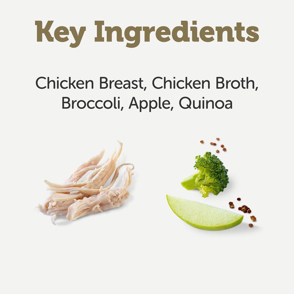 Applaws Taste Toppers Chicken with Broccoli in Broth Adult Wet Dog Food Tins - 12x85g