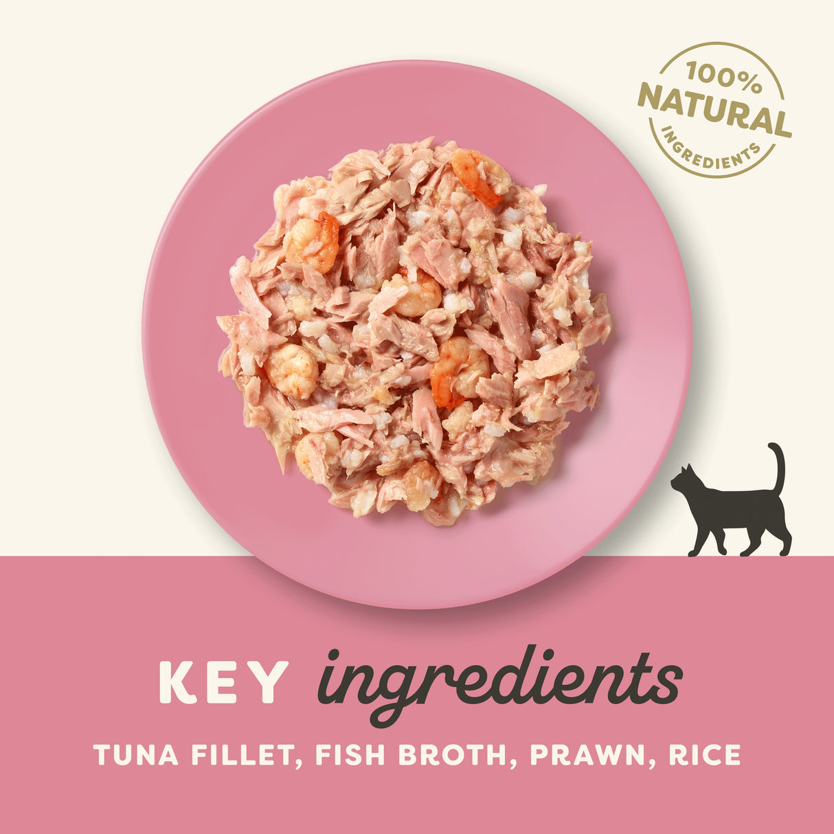 Applaws Tuna Fillet with Prawn Adult Wet Cat Food Tins - 24 x 156g