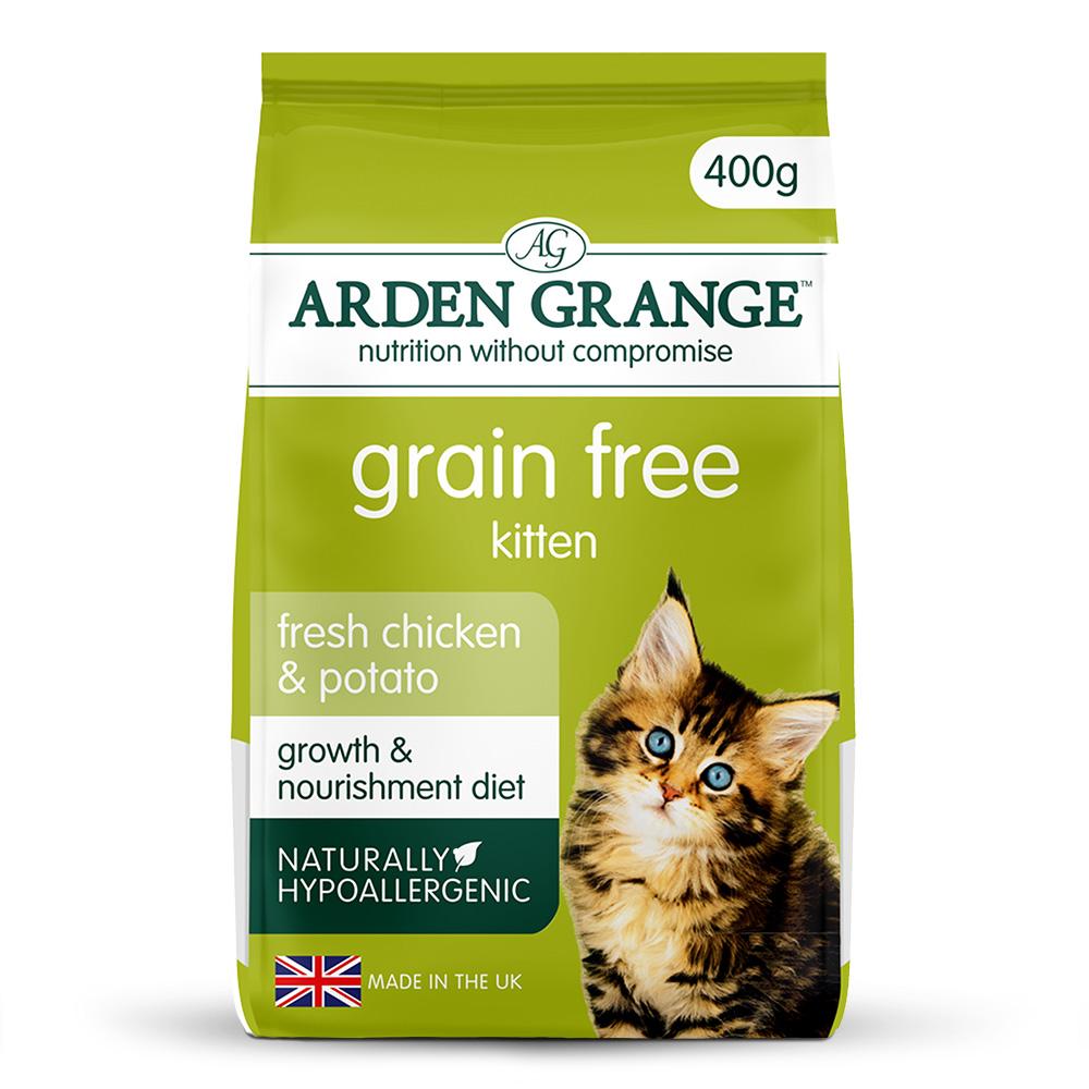 Arden Grange Chicken & Potato Dry Kitten Food - 400G