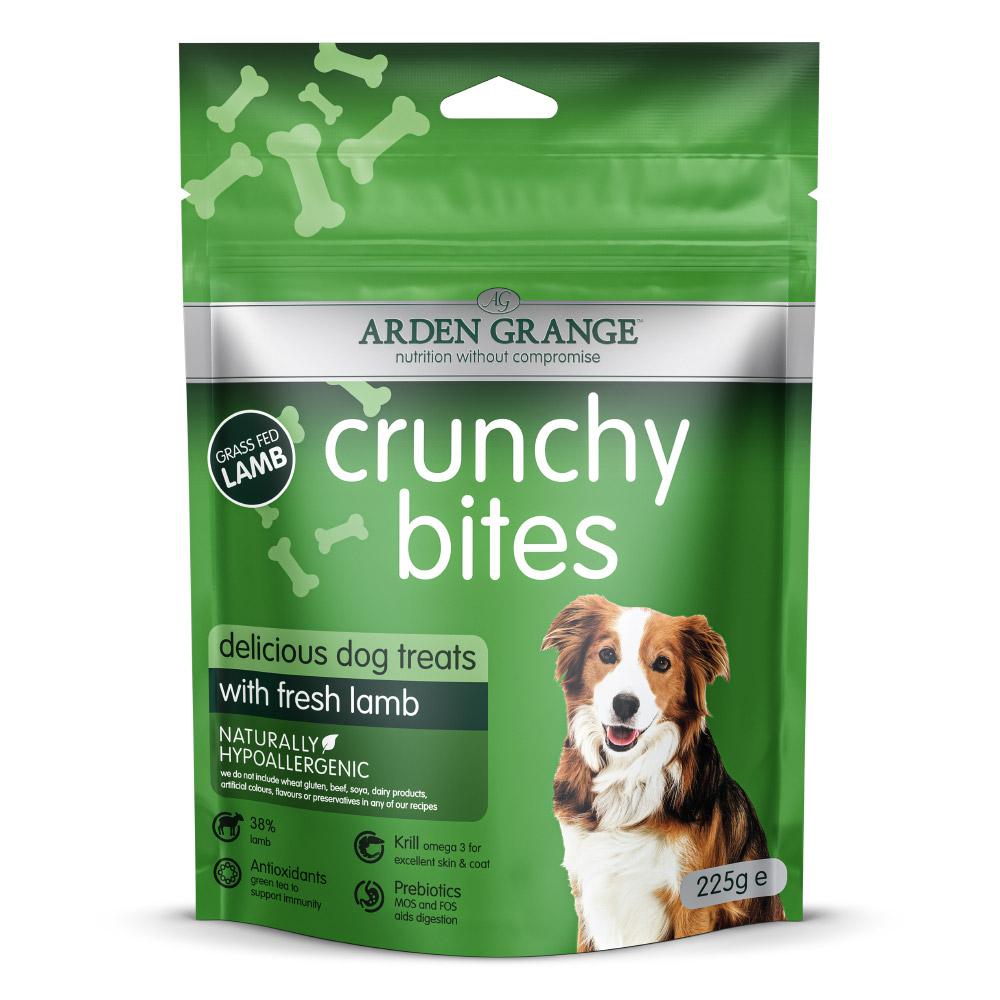 Arden Grange Crunchy Lamb Bites Dog Treats - 225g