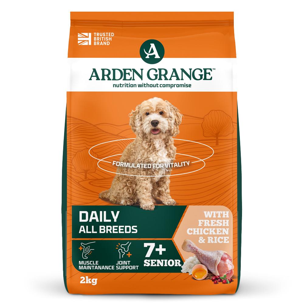 Arden Grange Senior Dry Dog Food - 2kg