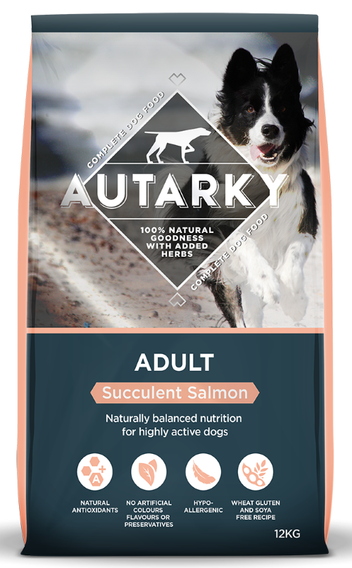 Autarky Adult Succulent Salmon Dry Dog Food - 12kg