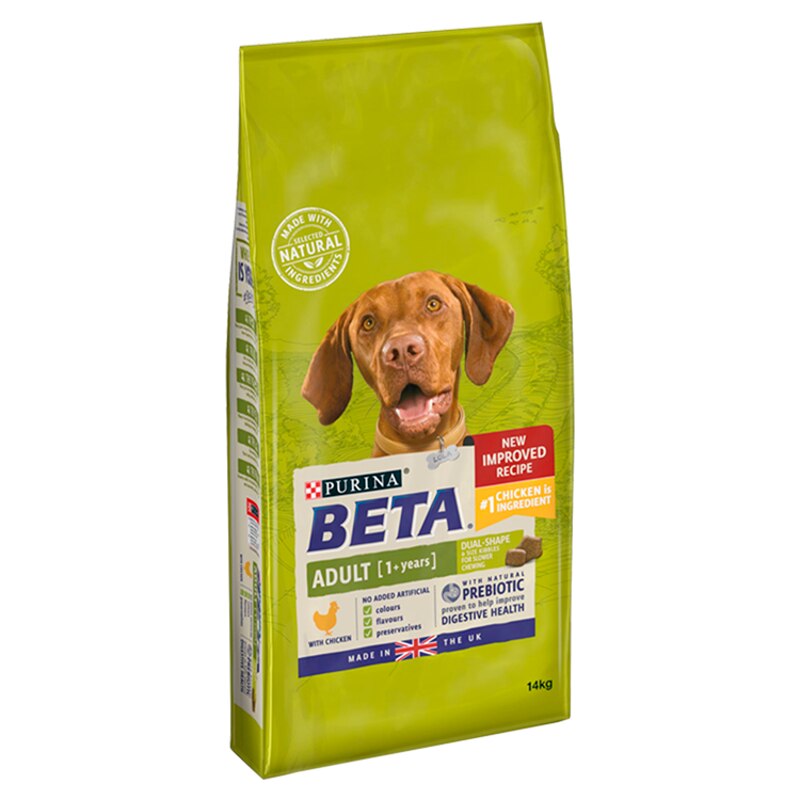 BETA Adult Dry Dog Food with Chicken - 14kg