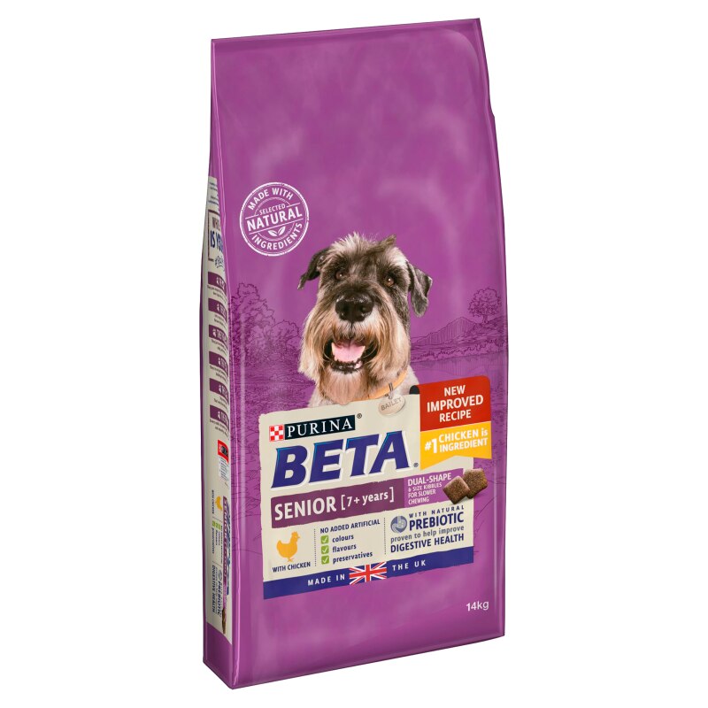 BETA Senior with Chicken Dry Dog Food - 14kg