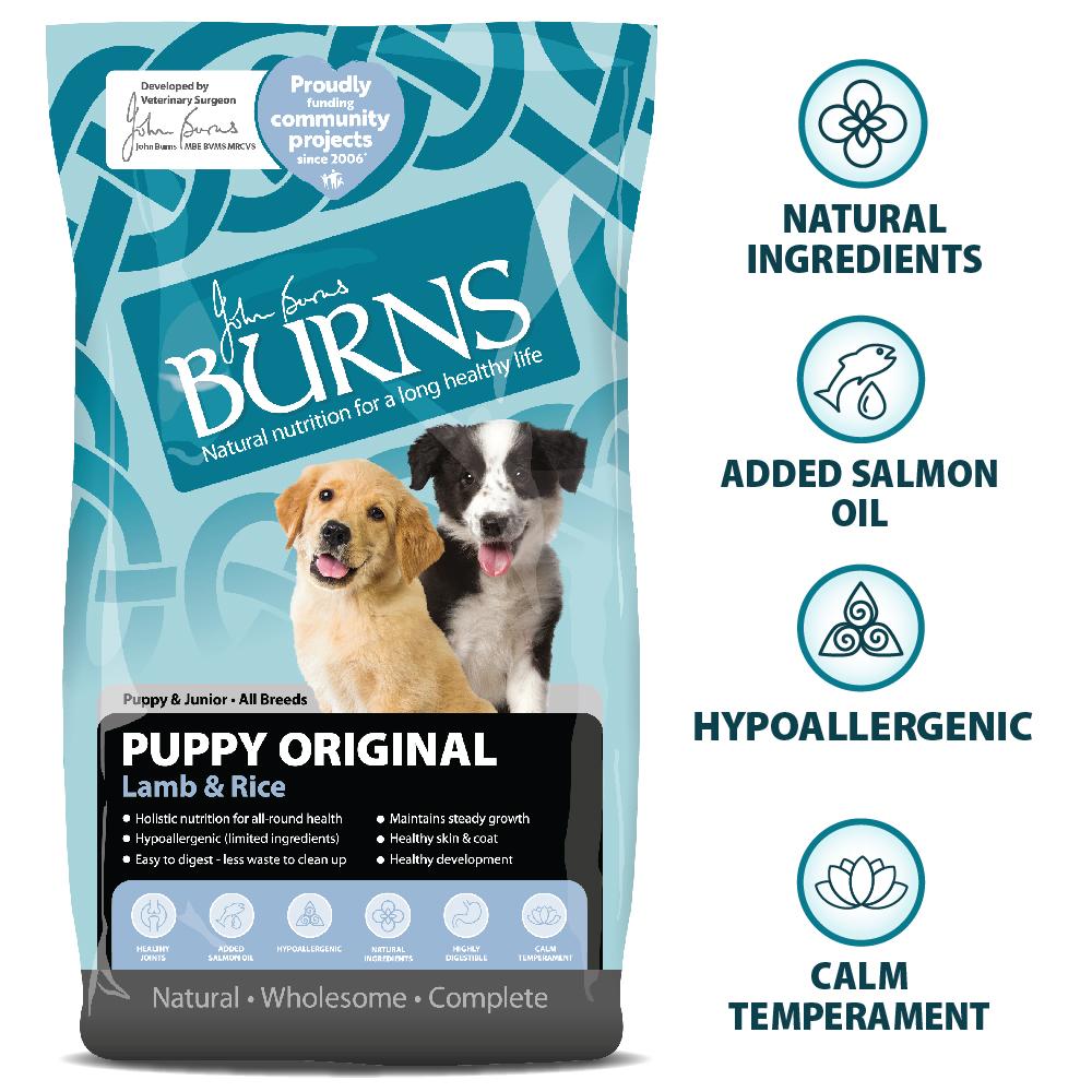 Burns Puppy Original Lamb & Rice - 6kg