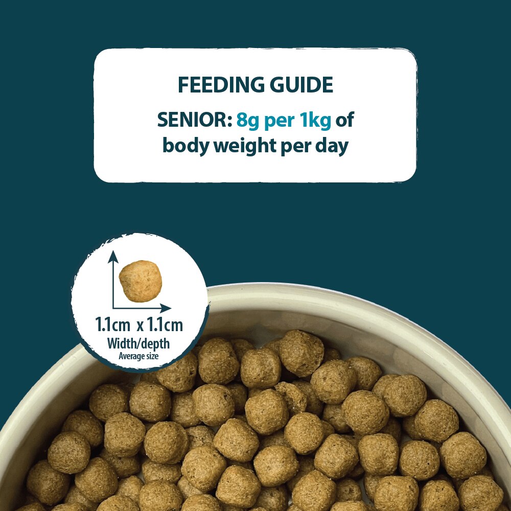 Burns Senior Chicken & Brown Rice Medium & Large Breed Dry Dog Food - 2kg