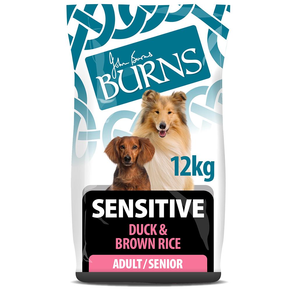 Burns Sensitive Duck & Brown Rice Dry Dog Food - 12kg