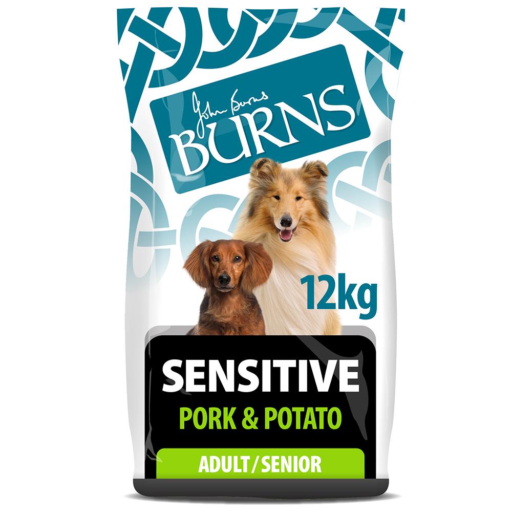 Burns Sensitive Pork & Potato Dry Dog Food - 12kg