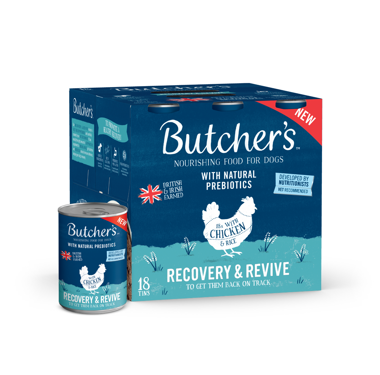 Butchers Recovery and Revive Wet Dog Food Cans - 18 x 390g