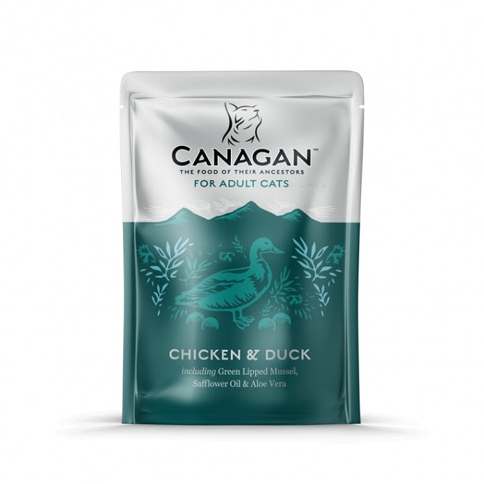 Canagan Chicken And Duck Wet Cat Pouches - 8 x 85g