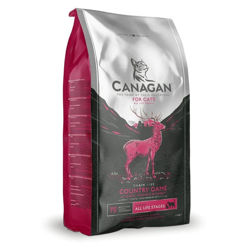 Canagan Dry Cat Food – Free-Run, Country Game & Salmon Recipes