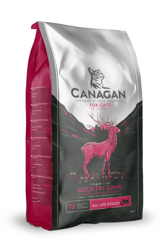 Canagan Dry Cat Food – Free-Run, Country Game & Salmon Recipes