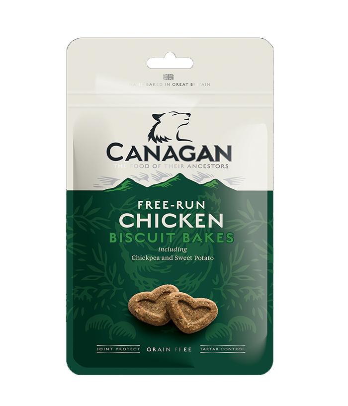 Canagan Free-Run Chicken Biscuit Bakes Treats for Dogs - 150g