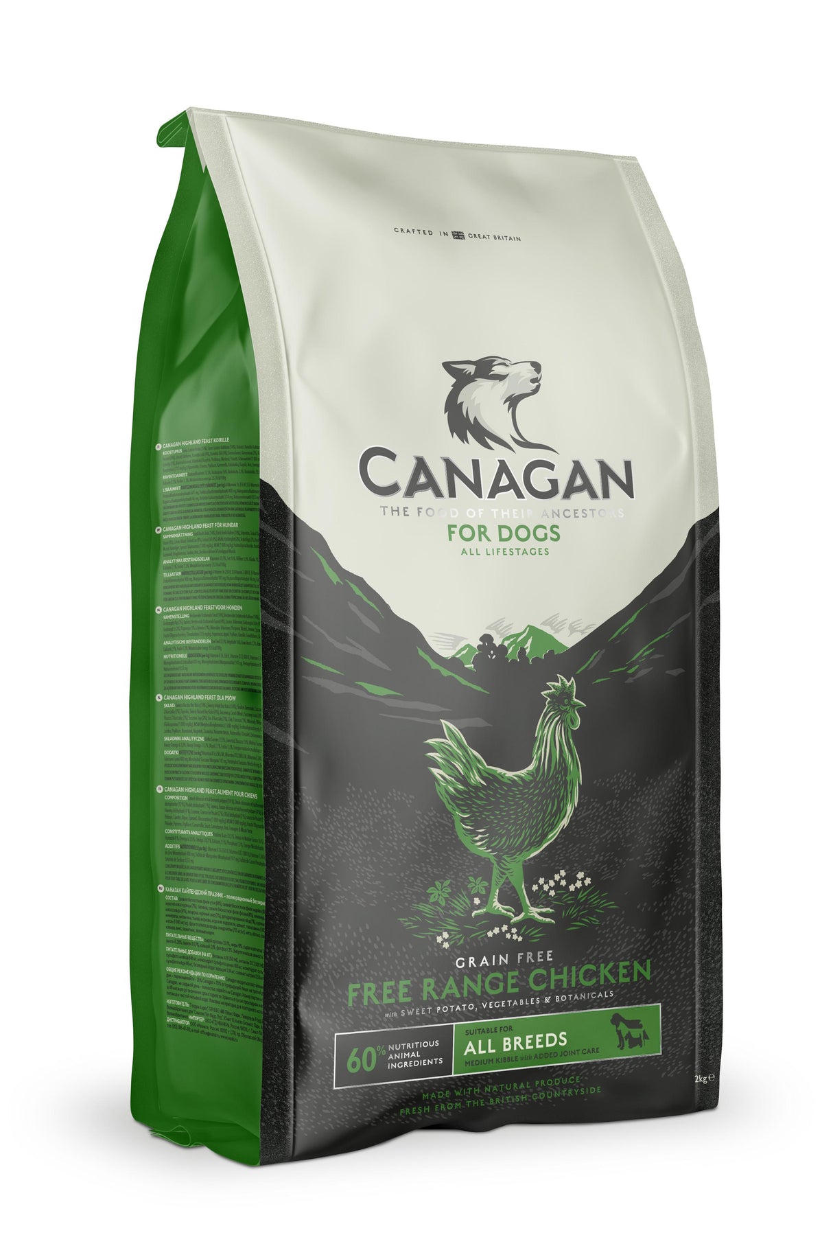 Canagan Free-Range Chicken Dry Dog Food - 12kg
