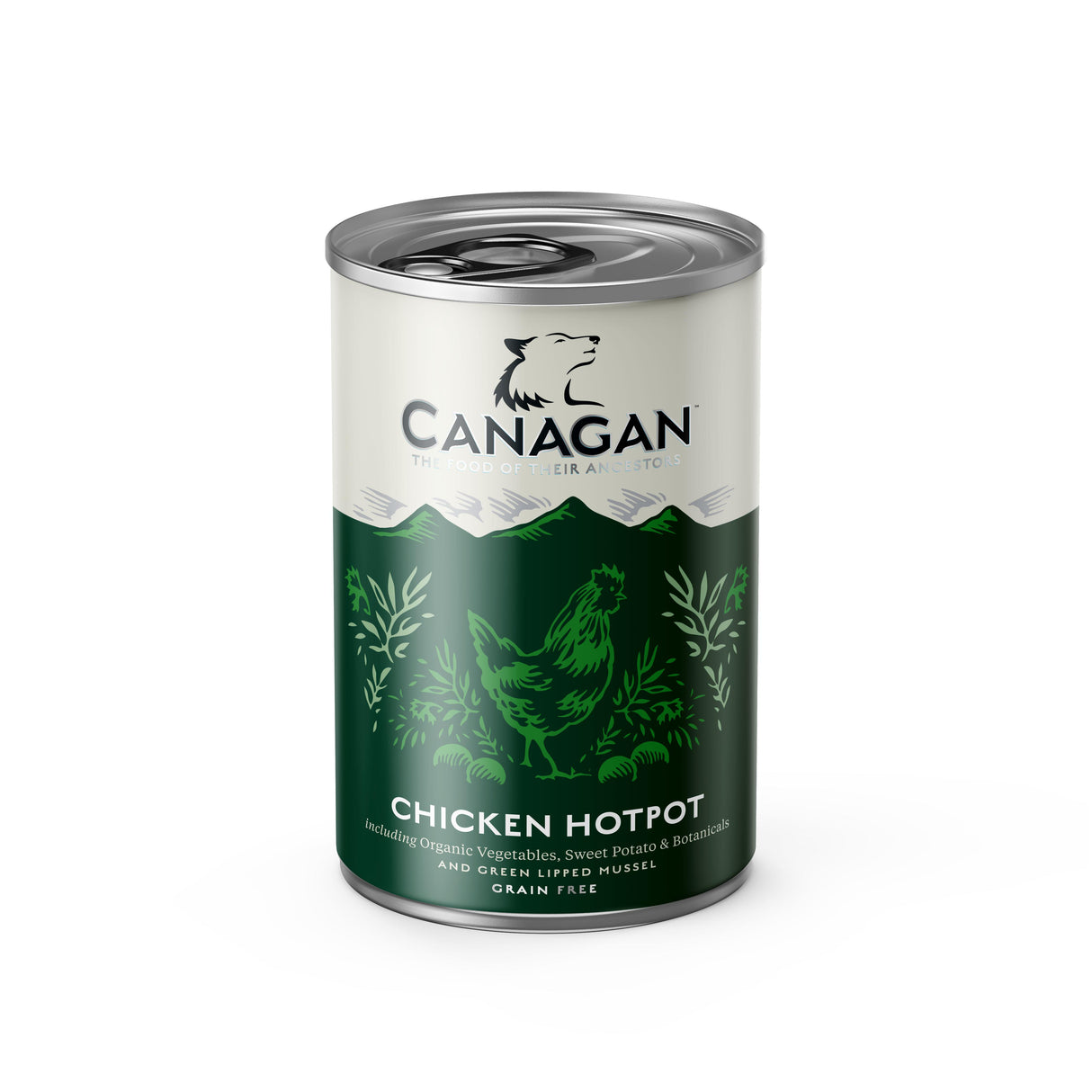 Canagan Grain-Free Chicken Hotpot Wet Dog Food Tins - 6 x 400g