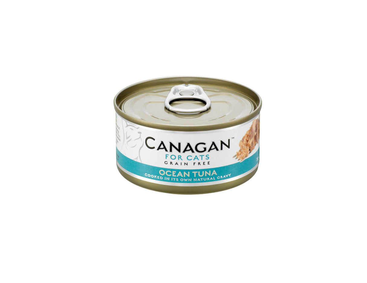 Canagan Ocean Tuna Grain-Free Wet Cat Food Tins - 12 x 75g
