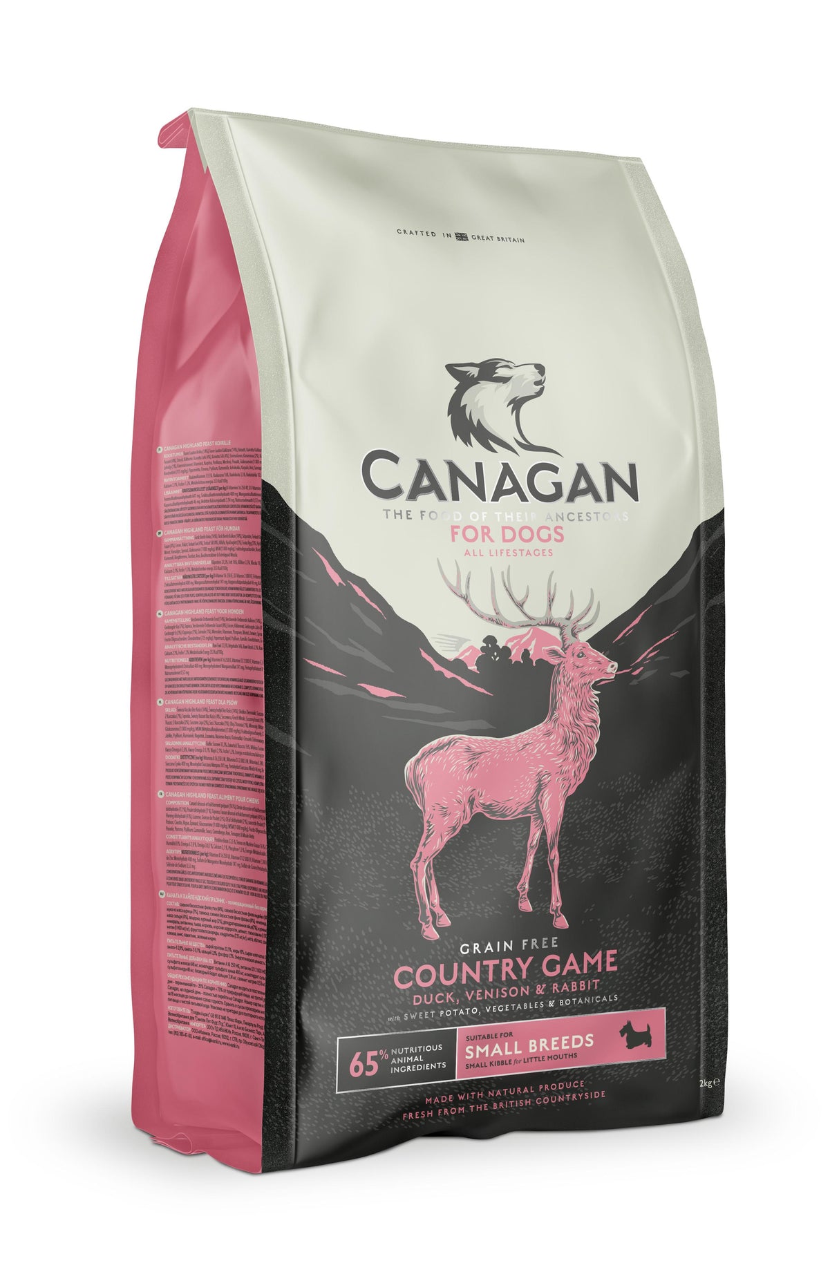Canagan Small Breed Country Game Dry Dog Food - 2kg