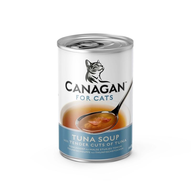 Canagan Tuna Soup Wet Cat Food Tins - 12 x 140g