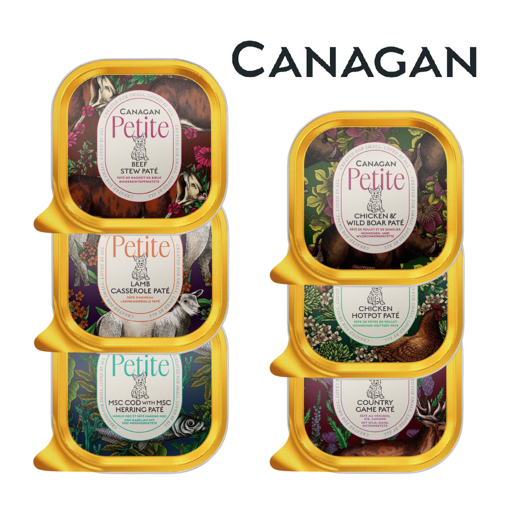 Canagan Wet Dog Food Trays – Petite Pâté Range