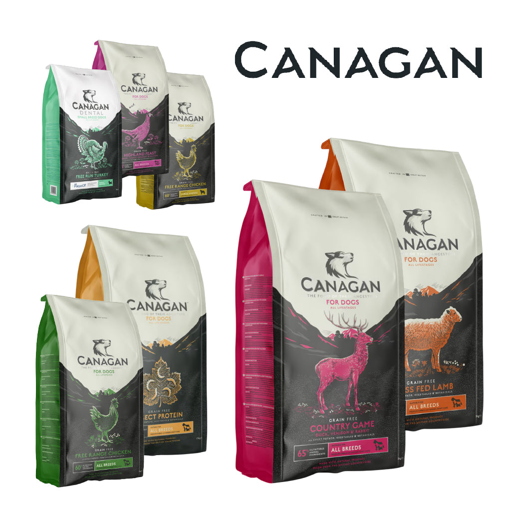 Canagan Dry Dog Food – Adult, Puppy & Senior Recipes
