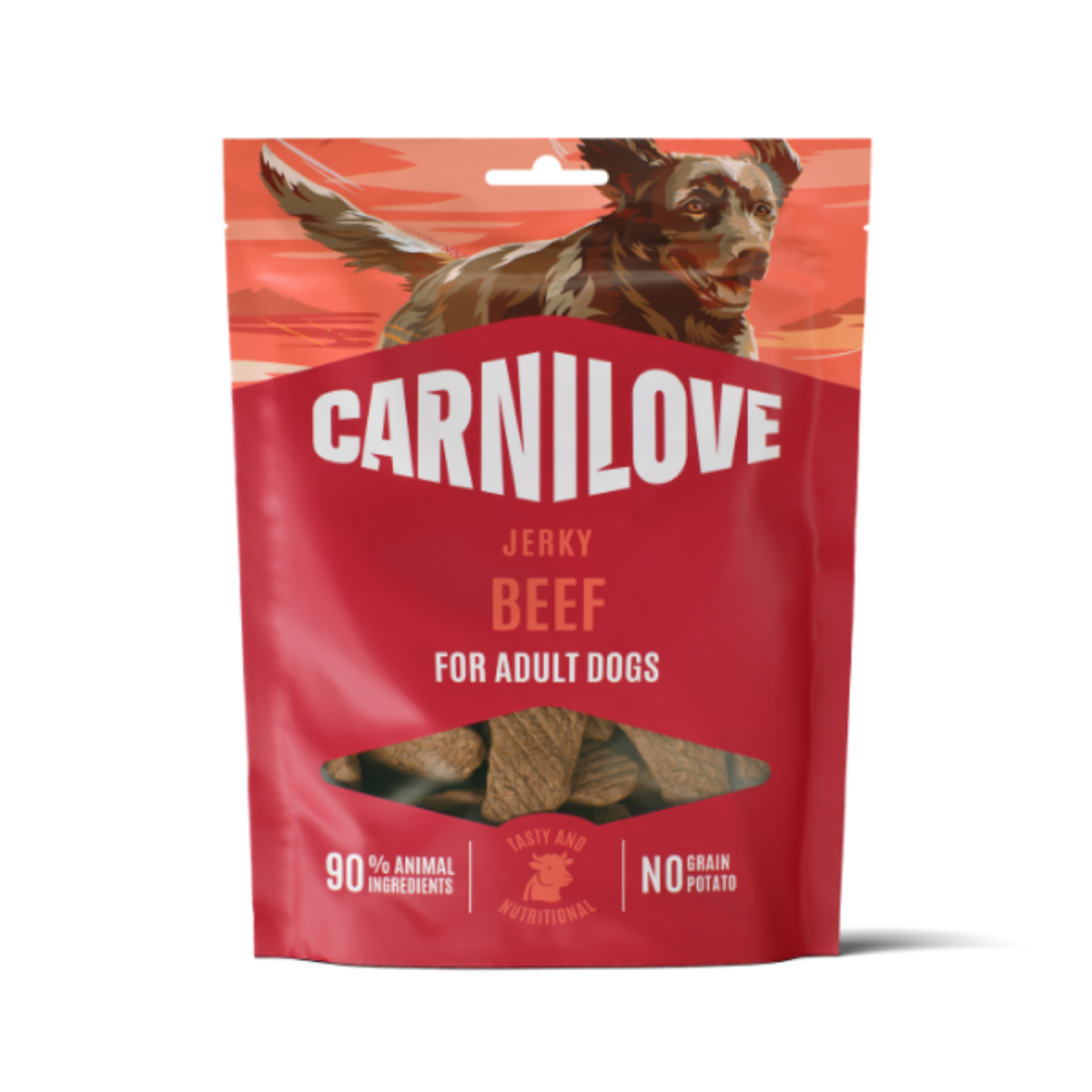 Carnilove Beef Fillet Jerky Dog Treat - 100g