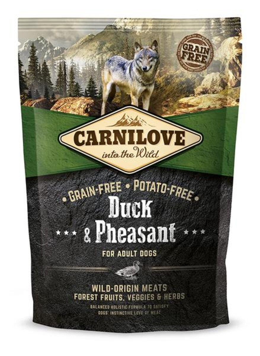 Carnilove Grain-Free Duck & Pheasant Dry Dog Food - 1.5kg