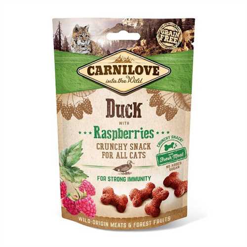 Carnilove Duck with Raspberry Cat Treats - 50g