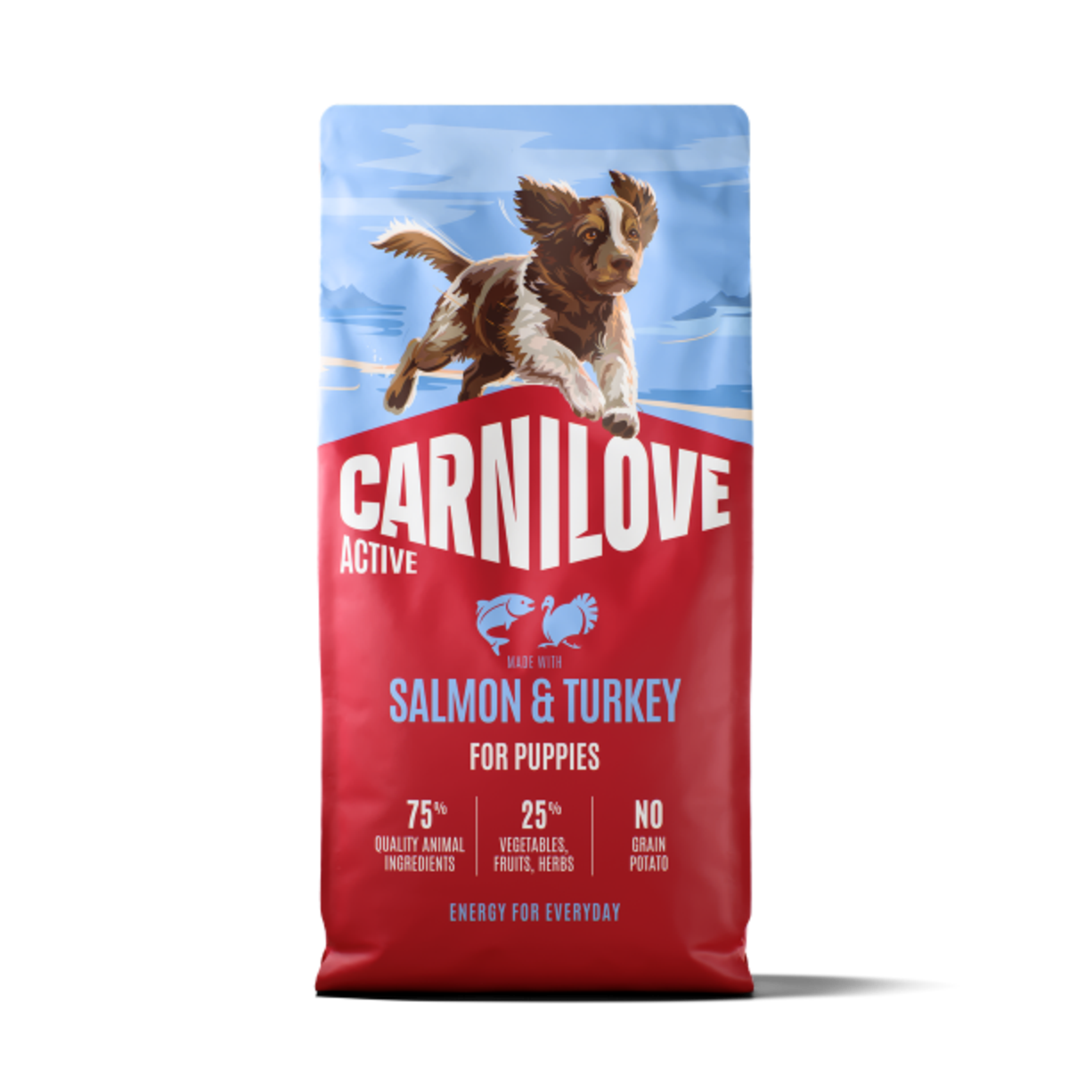 Carnilove Active Salmon & Turkey Puppy Dry Dog Food – 1.5kg