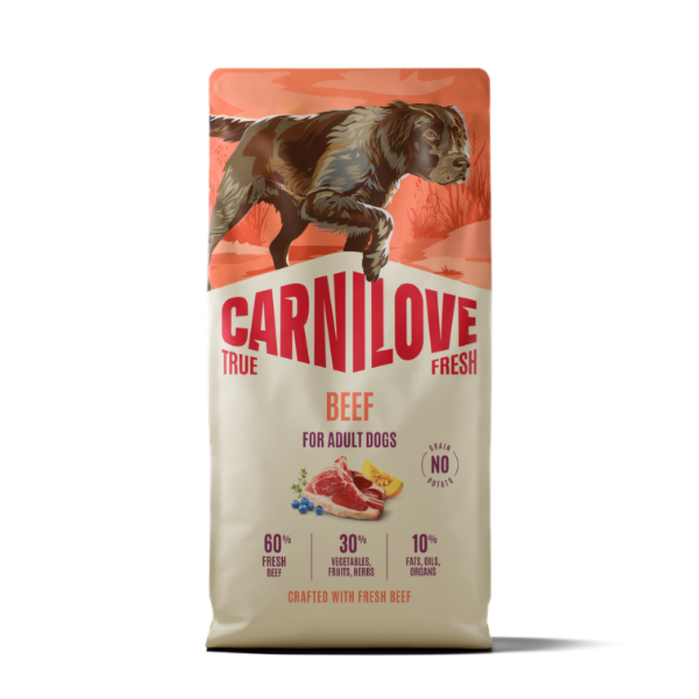 Carnilove True Fresh Beef Adult Dry Dog Food – 12kg