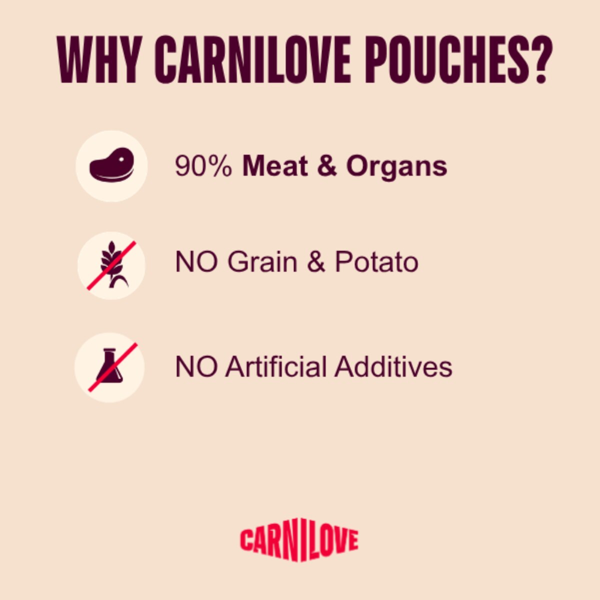 Carnilove Multipack Turkey, Duck, Pheasant, Trout In Gravy Wet Cat Food Pouches - 12 x 85g