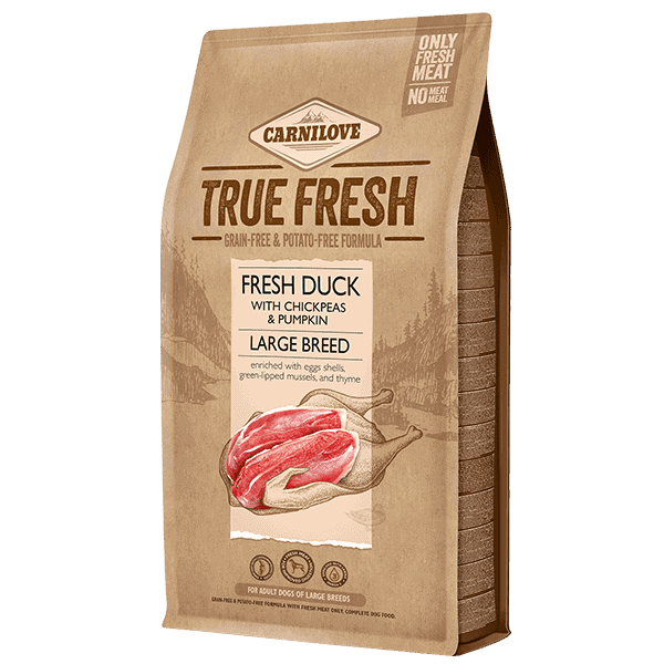 Carnilove True Fresh Duck Large Breed Dry Dog Food - 4kg