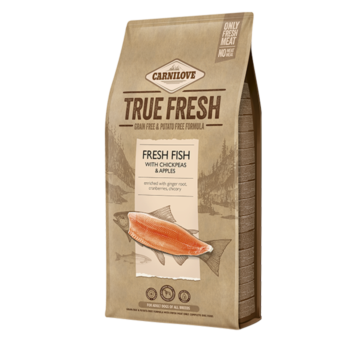 Carnilove True Fresh Fish Dry Dog Food - 4kg