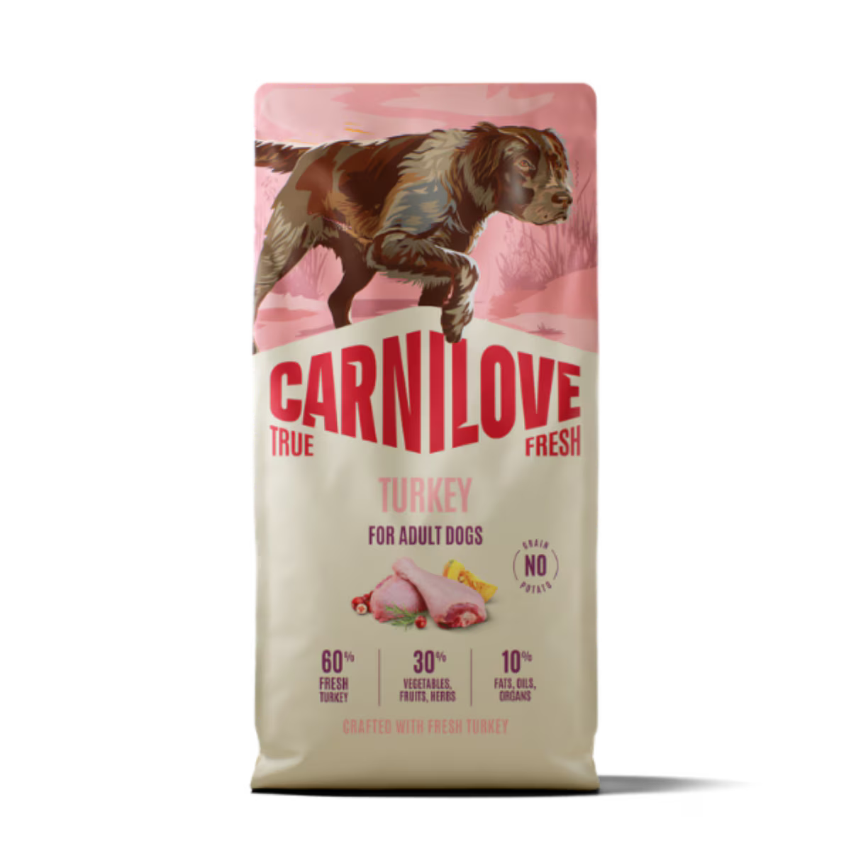 Carnilove True Fresh Turkey Adult Dry Dog Food - 4kg